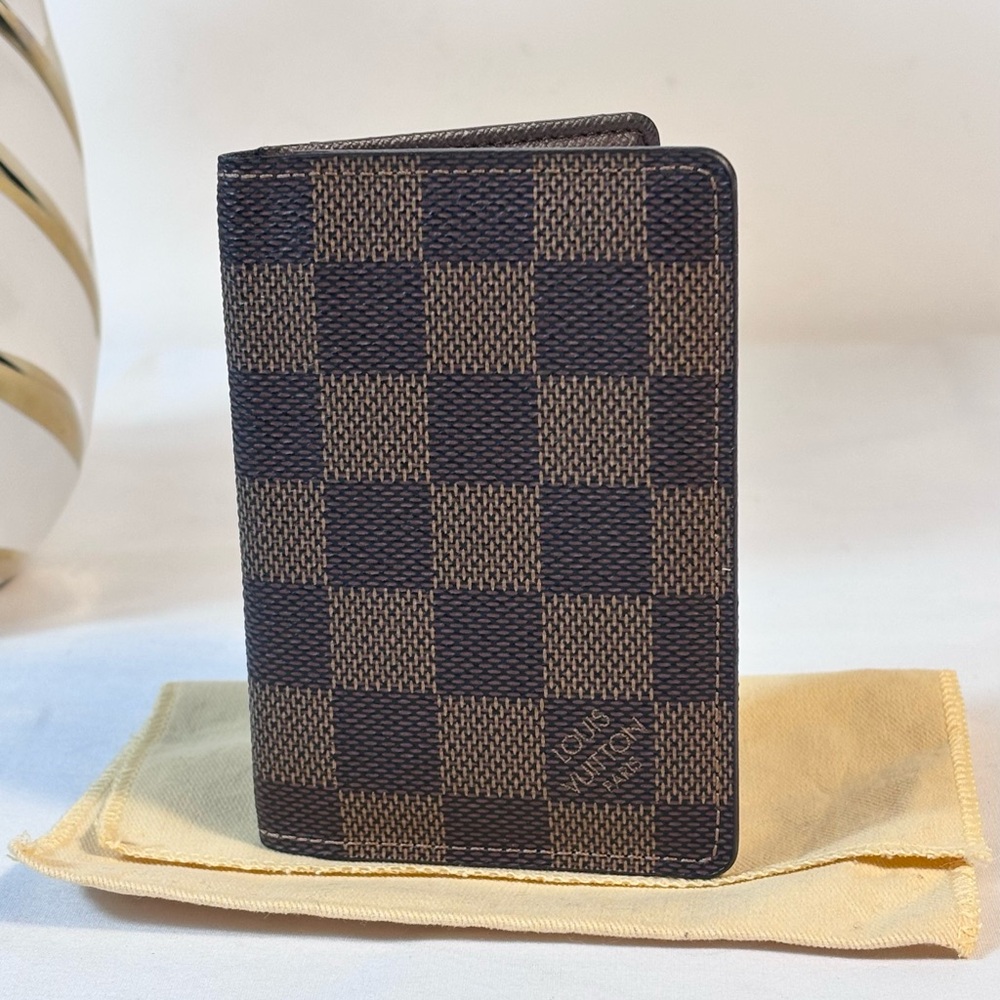 Gorgeous Louis Vuitton Ebene Pocket Organizer Sold